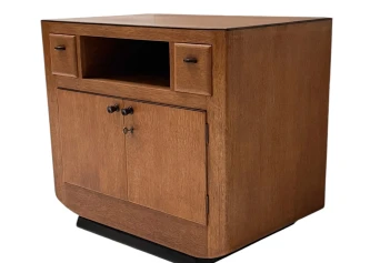 Art Deco Amsterdamse School Cabinet with Drawers by Piet Kramer, 1930s